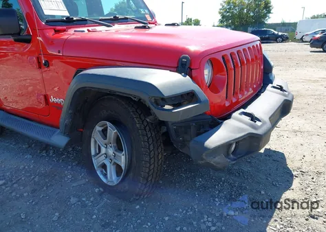 2018 Jeep Wrangler Sport S 4X4 из США, поврежденный, VIN 1C4GJXAG2JW146334